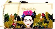 frida kahlo cartoon wallet cross body - genuine and stylish logo