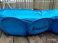 img 1 attached to Alvantor Foldable Portable Dog Bathing Tub- Perfect For Indoor And Outdoor Use review by Victor Pinckney