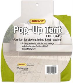 img 3 attached to 🐱 Exciting RUFFIN' IT Cat Pop Up Tent - Choose Your Color!