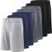 men's athletic shorts with pockets and quick-dry technology by balennz logo
