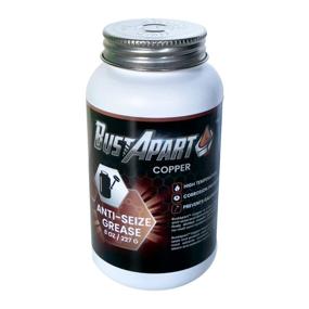 img 1 attached to 🔩 Copper Anti-Seize Lubricant: High Temperature Thread Compound Grease for Brake Pins & Cams, Automotive Spark Plugs, Bolt & Screw Lubrication, 8 Oz Brush Top, Never-Seize Paste, Bustapart