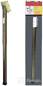 img 2 attached to 🪑 Adjustable Folding RV Table Leg, 24-29 inch Height