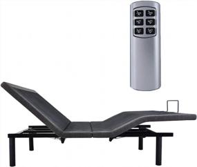 img 4 attached to Find Comfort And Convenience With The Fromann Queen Adjustable Bed Base!