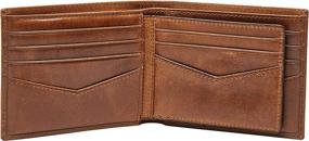img 2 attached to Fossil Men's Bifold Wallet Black - Ideal Wallet, Card Case & Money Organizer for Men
