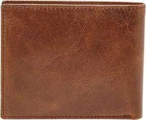 img 1 attached to Fossil Men's Bifold Wallet Black - Ideal Wallet, Card Case & Money Organizer for Men