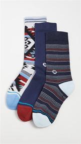img 1 attached to Stance Mirage 3 Pack Navy Mens