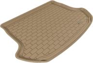 3d maxpider cargo custom fit all-weather floor mat for select nissan murano models - kagu rubber (tan) логотип