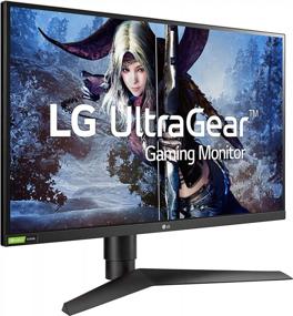 img 2 attached to 🖥️ LG 27GL850-B Ultragear Gaming Monitor 2560x1440p, Adjustable Tilt & Pivot, High Dynamic Range (HDR), 27GL850-B.AUS, HD