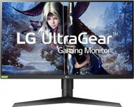 🖥️ lg 27gl850-b ultragear gaming monitor 2560x1440p, adjustable tilt & pivot, high dynamic range (hdr), 27gl850-b.aus, hd logo