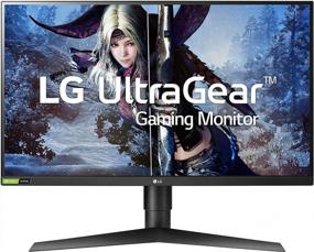 img 4 attached to 🖥️ LG 27GL850-B Ultragear Gaming Monitor 2560x1440p, Adjustable Tilt & Pivot, High Dynamic Range (HDR), 27GL850-B.AUS, HD