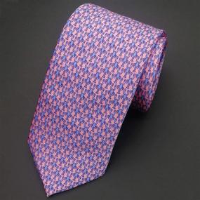 img 3 attached to 100 Handmade Neckties Lobsters Printed Men's Accessories best: Ties, Cummerbunds & Pocket Squares