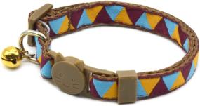 img 3 attached to 🐱 Retro Breakaway CAT Collar by Fantasia Pet