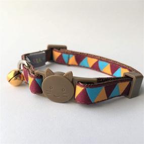 img 2 attached to 🐱 Retro Breakaway CAT Collar by Fantasia Pet