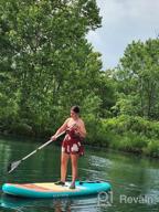 img 1 attached to NACATIN 10'6" Inflatable Stand Up Paddle Board With Premium Accessories And Backpack review by Philip Brianne
