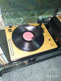 img 11 attached to 🎶 Lenco LS-300 Light Wood Vinyl Player: Premium Quality and Vintage Charm