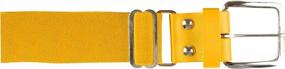 img 3 attached to 1.5-Inch Leather Tab Elastic Baseball Belt By Champro - Optimize Your Search Results!