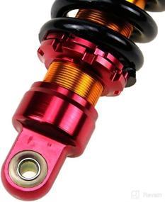 img 1 attached to 🔧 High-performance 285mm 11-inch Rear Shock Absorber Suspension for 110cc 125cc Coolster Apollo Dirt Pit Bike