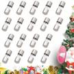 ensure a merry christmas with tnisesm's 20-pack fast blow glass fuses for christmas lights logo