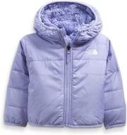 north face infant reversible mossbud apparel & accessories baby boys : clothing logo