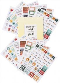 img 4 attached to Student Planner Stickers: 12 Sheets Of College & School Stickers For Nursing, Teacher Essentials & Accessories By Lamare