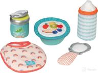 🍼 enhance your baby's playtime with the manhattan toy stella collection doll feeding set - perfect for 12" and 15" dolls logo