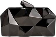 👛 qzunique abstract hardcase evening clutches: stylish women's handbags & wallets for clutches & evening events логотип