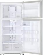 winia wte18hswcd 18 cu. ft. top mount refrigerator with ice maker ready - white logo