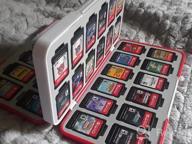 img 1 attached to Organize And Protect Your Switch Games With 48 Card Slots And 24 SD Memory Slots In A Silicone-Lined Case For The Nintendo Switch review by Jay Chowdhury