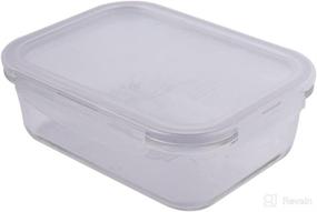 img 4 attached to 🍽️ LocknLock Purely Better Glass Food Storage Container Review: 4.23-cup, Clear with Lid