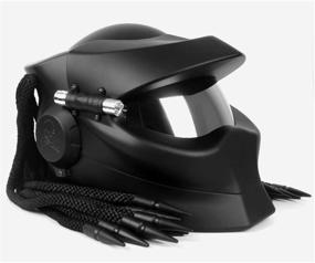 img 3 attached to 🤖 DOT/FMVSS-218 Robot Motorcycle Helmet with Revealable Lens, Full Face Helmet for Adults - Suitable for All Seasons