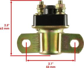 img 3 attached to Caltric Starter Solenoid Polaris 1995 2002