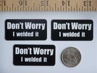 dont worry welded helmet stickers логотип