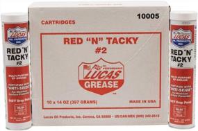 img 1 attached to 10 Pack of 🔴 Lucas Oil Red N Tacky Grease