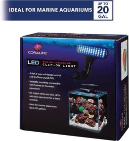 img 3 attached to Coralife Clip-On LED Light for Marine Aquariums
