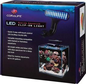 img 4 attached to Coralife Clip-On LED Light for Marine Aquariums