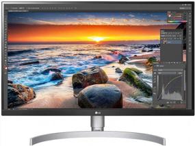 img 4 attached to 🖥️ LG 27BL85U-W: 27-inch 4K USB3.0 Display with Height Adjustment, Freesync, and High Dynamic Range