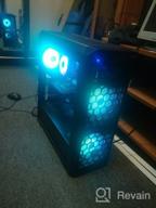 картинка 3 прикреплена к отзыву 🌙 Pccooler серии Moonlight PC-3M120 RGB светодиодный компьютерный корпусный вентилятор - PWM компьютерный вентилятор для охлаждения ПК и ЦП - двойной тихий вентилятор с множеством режимов освещения, включая контроллер от Zia Hoon ᠌