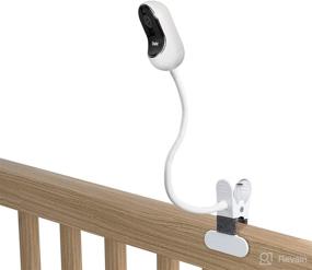 img 4 attached to 👶 Securely Mount Your Baby Monitor with the Baby Monitor Mount - Perfect for Crib/Nursery - Compatible with Motorola/Owlet Baby Monitors!
