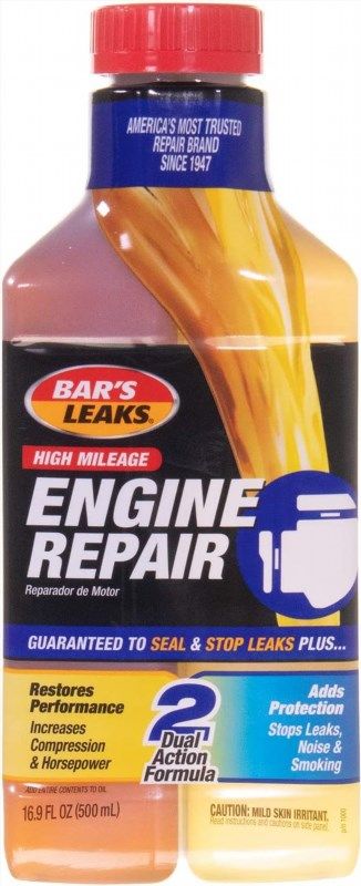  Bar's Leaks High Mileage Engine Repair, 16.9 oz : Automotive