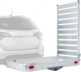 img 4 attached to ACC-500 Premium Aluminum Cargo Carrier With Ramp For Superior Outdoor Elevation