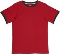 french toast little sleeve ringer boys' clothing: discover tops, tees & shirts selection логотип