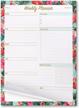stay organized with oriday weekly flamingo task planner - 52 tear-away sheets for effective planning logo