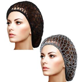 img 4 attached to Beautifully Crafted Crocheted Rayon Snood for Women - Elevate Your Style with Pieces