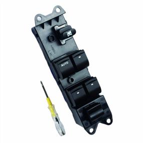 img 4 attached to Beneges Master Power Window Switch Compatible With 2005-2009 Subaru Outback, 2005-2009 Subaru Legacy Front Left Driver Side Control Switch 83071AG05B, 83071AG05A