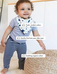 img 1 attached to Moon Back Hanna Andersson Footed Apparel & Accessories Baby Boys best: Clothing