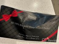 img 1 attached to Get A Restful Sleep Anywhere With BeeVines Molded Night Eye Sleep Mask - 2 Pack Set For Men & Women In Black & Metallic Grey With Adjustable Strap And 3D Contoured Design Perfect For Travel And Yoga review by Jonathan Cartwright