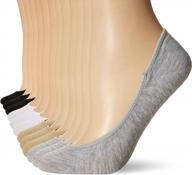 женская мультиупаковка легких носков с низким вырезом no show от peds логотип