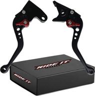 enhanced brake and clutch levers - compatible with triumph 675 street triple '08-'16 (excluding r model), speed triple '04-'07, tiger 800/xc '11-'14, thruxton '04-'15, bonneville '06-'15, scrambler '06-'16, daytona 955i, and rocket-black логотип