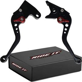 img 4 attached to Enhanced Brake and Clutch Levers - Compatible with Triumph 675 Street Triple '08-'16 (excluding R model), Speed Triple '04-'07, Tiger 800/XC '11-'14, Thruxton '04-'15, Bonneville '06-'15, Scrambler '06-'16, Daytona 955i, and Rocket-Black