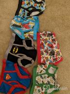 img 1 attached to Boys' Toddler Justice League 7-Pack Logo Briefs by DC Comics review by Marvin Perry